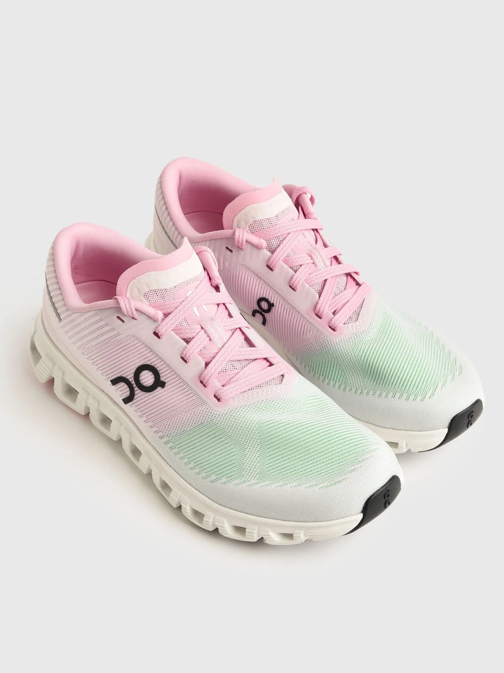 New On Cloud 6 Push Sneakers Honeydew Petal Ombr